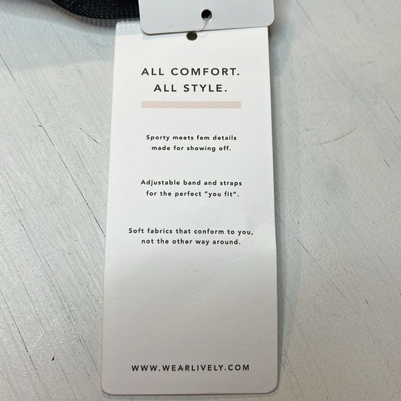 All You Lively Busty Bralette Padded, Painted Polka, Size Large, NWT - Picture 5 of 6